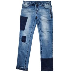 Litz Women Patchwork Jeans Size 29